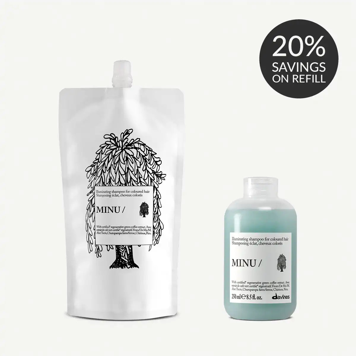 MINU Shampoo Refill Duo Main image