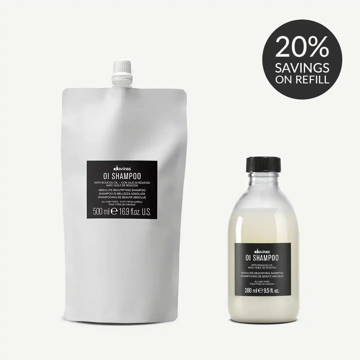 OI Shampoo Refill Duo Main image